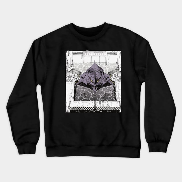 Unit-01 V2... Crewneck Sweatshirt by DarkIndigo